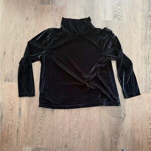 LOFT Dark Velvet Skirt